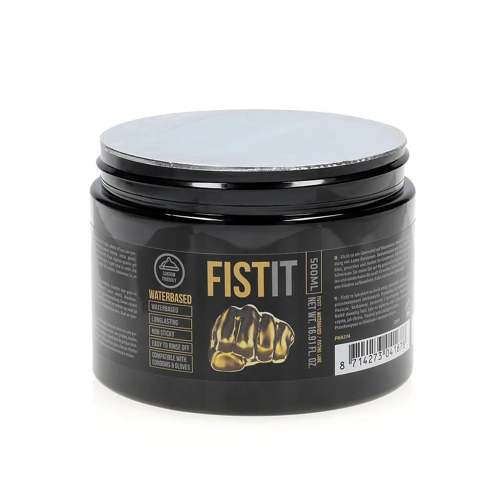 Lubrificante à Base de Água para Fisting 17 Fl Oz 500 ML Fist It 4