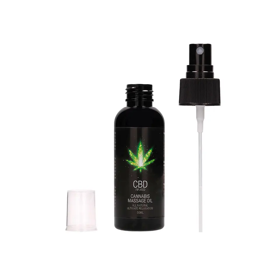 Óleo de Massagem com CBD Cannabis 2 Fl Oz 50 ML Pharmquests 4