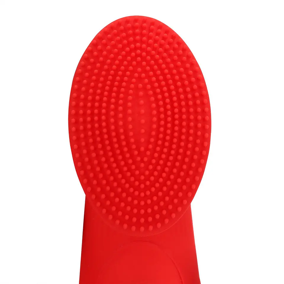 Vibrador de Dedo com Textura Sunrise Red Loveline 6