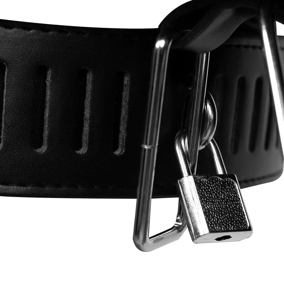 Cinto de Castidade com Restrições de Pernas Xtreme Ouch! 5