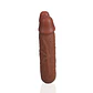 Dildo Duplo U Shaped Double Dildo 5 /12,7 CM Tan Realrock - Thumbnail 5