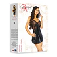 Camisa de Noite e Tanga Marinela Preta Beauty Night Fashion - Thumbnail 7