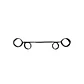 Barra Afastadora com Algemas Ouch! Spreader Bar with Cuffs Preta (modelo 2) - Thumbnail 2