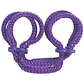 Algemas para os Tornozelos Japanese Silk Love Rope Roxas Tlc® - Thumbnail 1