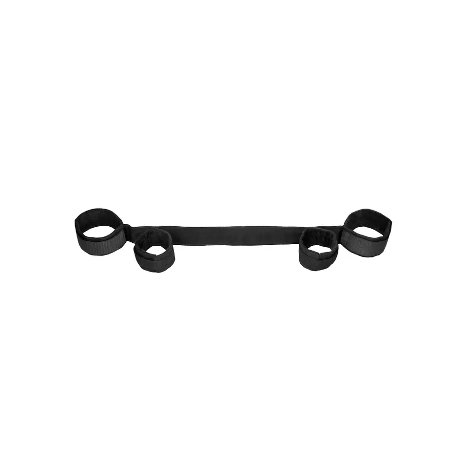 Barra Afastadora com Algemas Ouch! Spreader Bar with Cuffs Preta (modelo 2) 3