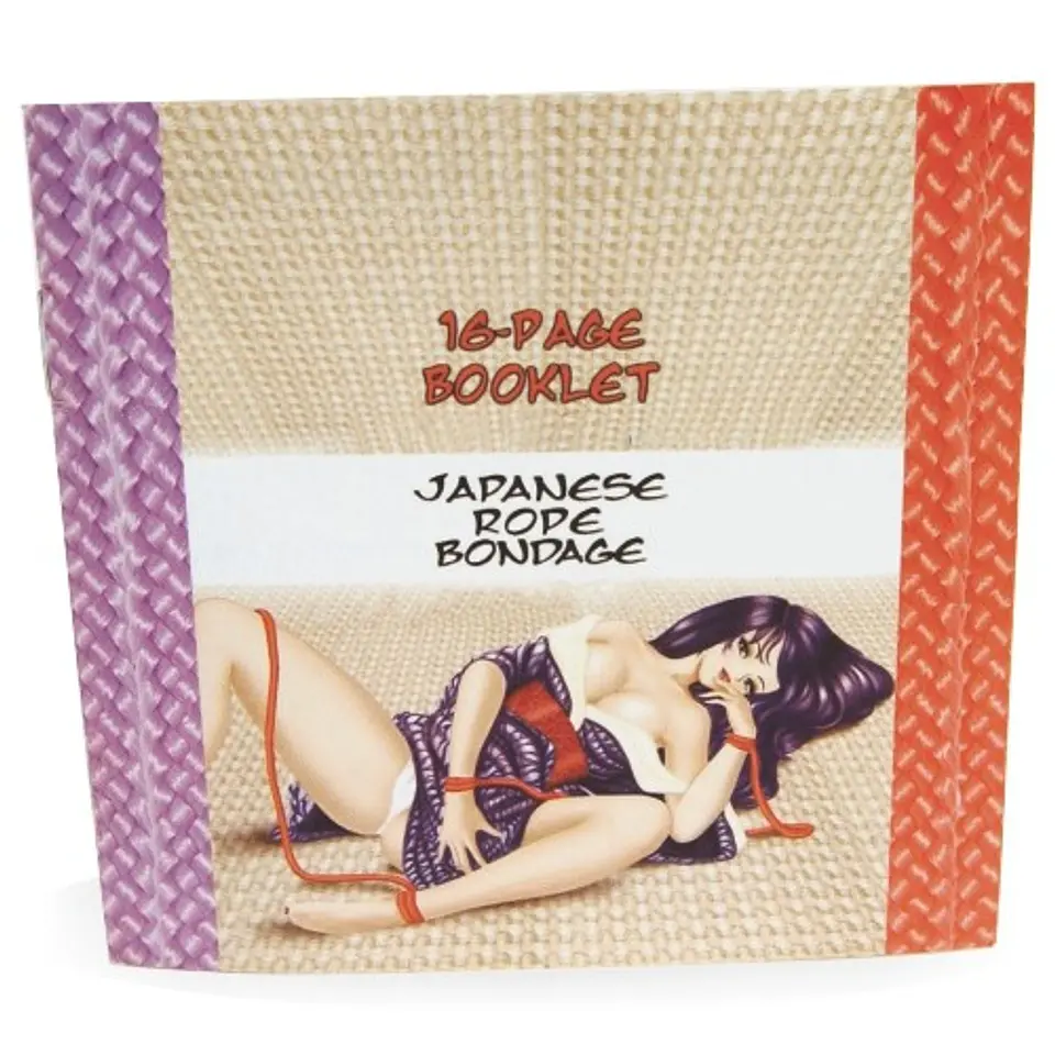 Algemas para os Tornozelos Japanese Silk Love Rope Roxas Tlc® 3