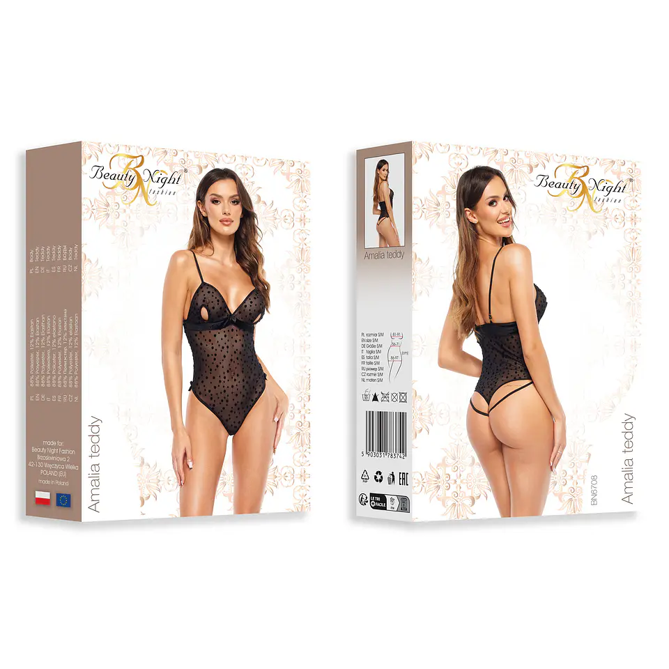 Body Amalia Preto Beauty Night Fashion 4