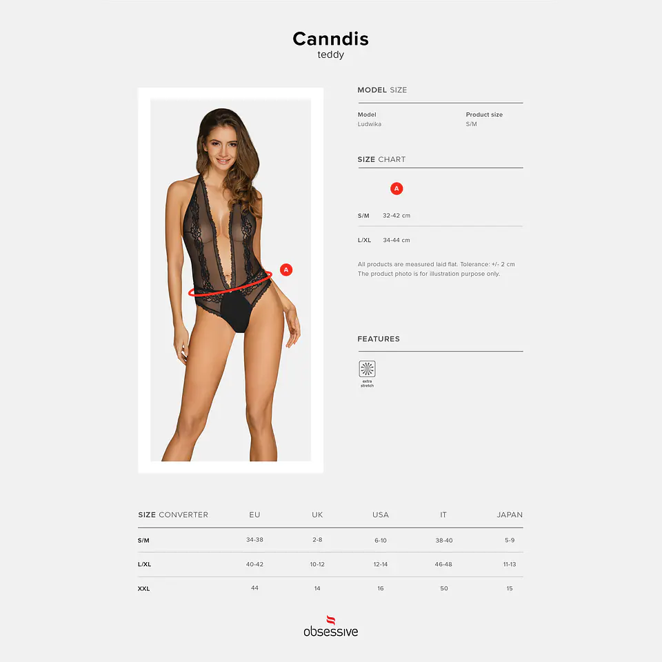Body Canndis Obsessive Preto 5