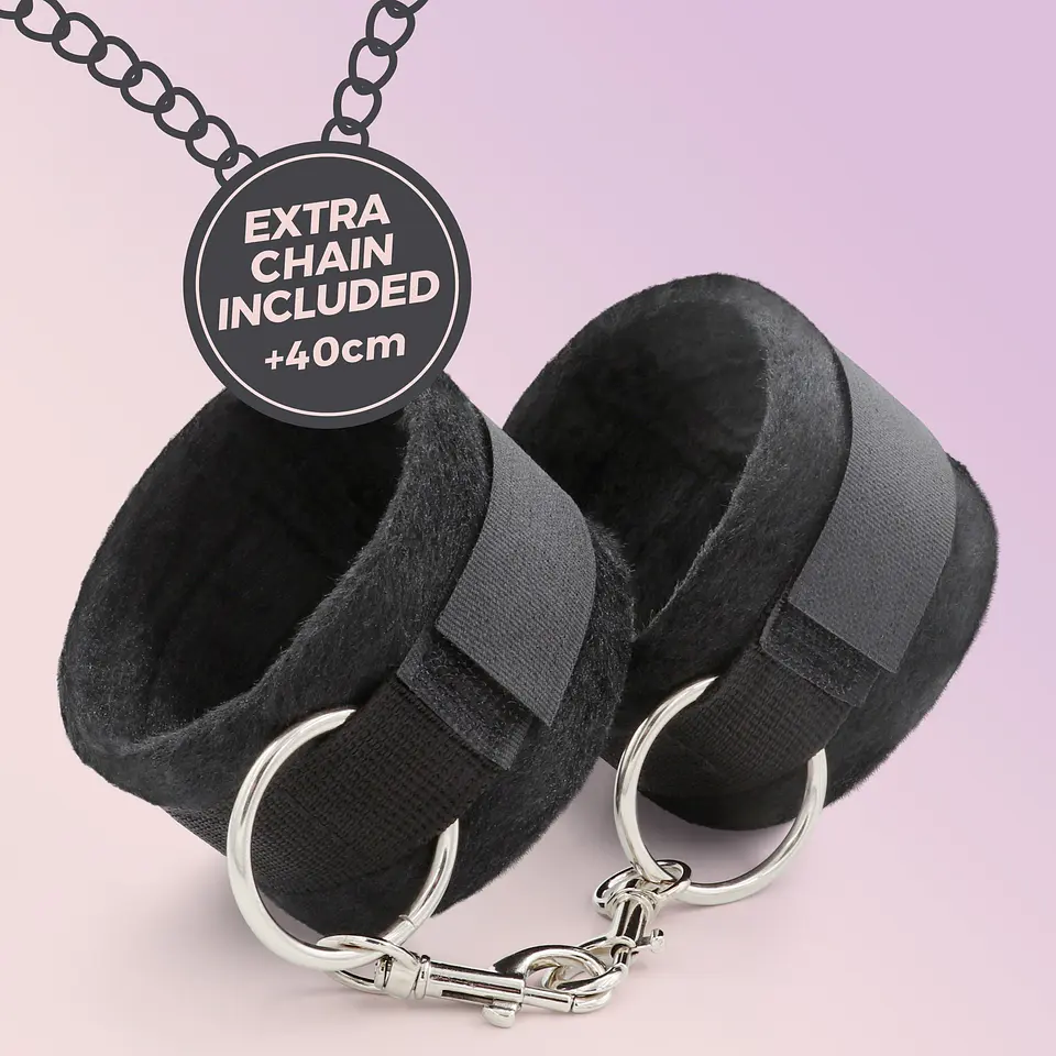 Algemas de Velcro Tough Love com Corrente de 40cm Extra Crushious 1