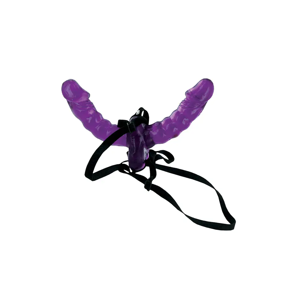 Strap-On com Dildo Duplo Double Delight Fetish Fantasy Series 4