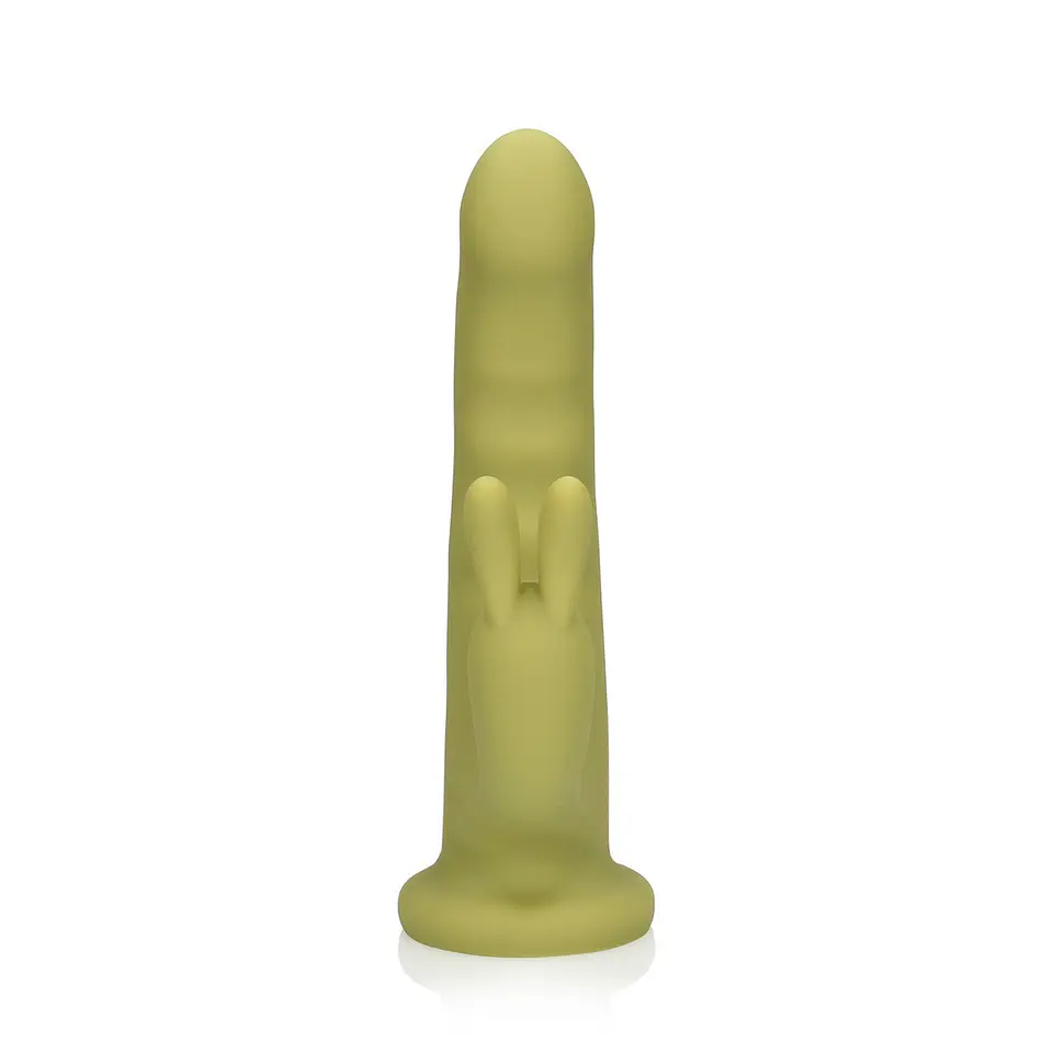 Vibrador Rabbit Ultra Soft Silicone Rotating Spring Sage Loveline 5