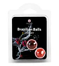 Bolas Lubrificantes Beijáveis Brazilian Balls Sabor a Cereja 2 X 4gr Secret Play - Thumbnail 4