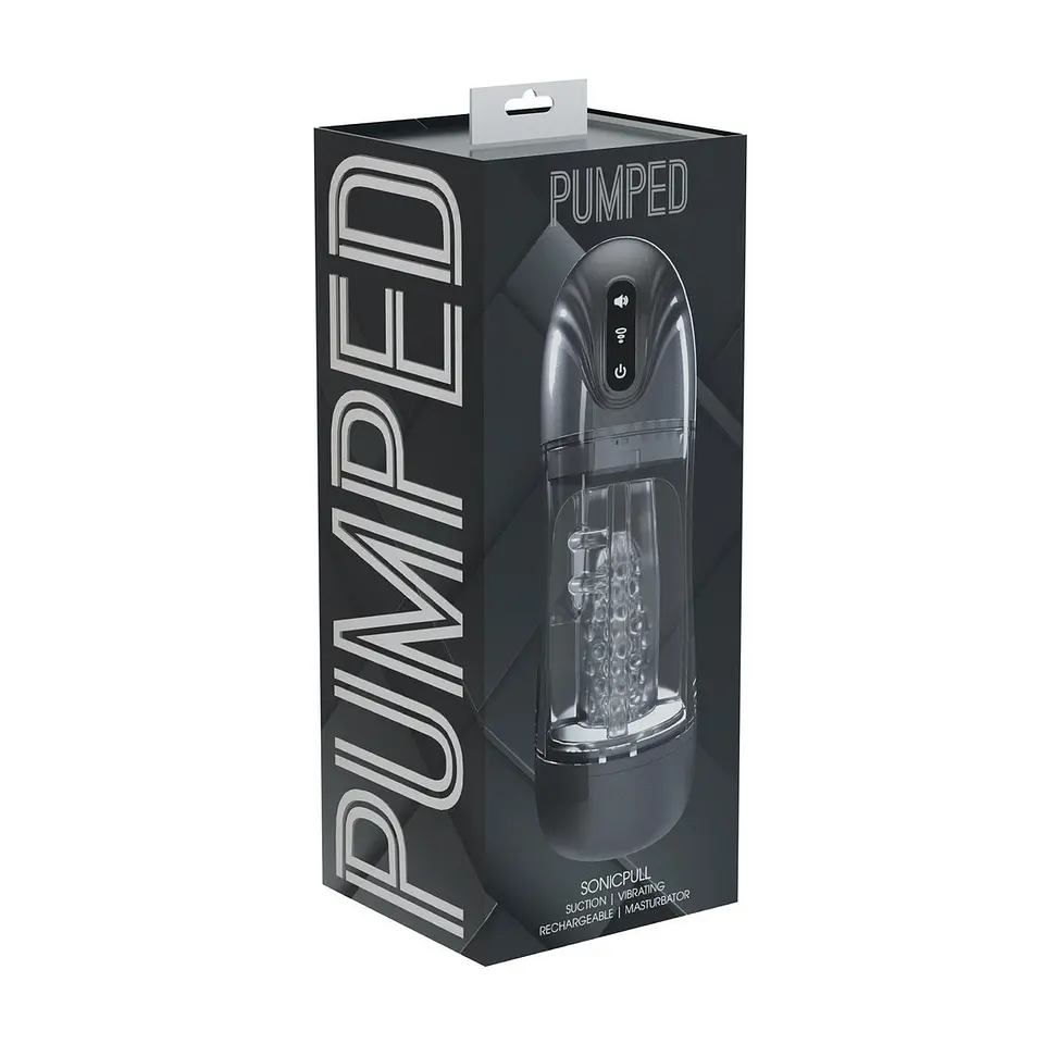 Bomba de Masturbação com Sucção e Vibração Sonicpull Multimedia Enhanced Gun Metal Pumped 2