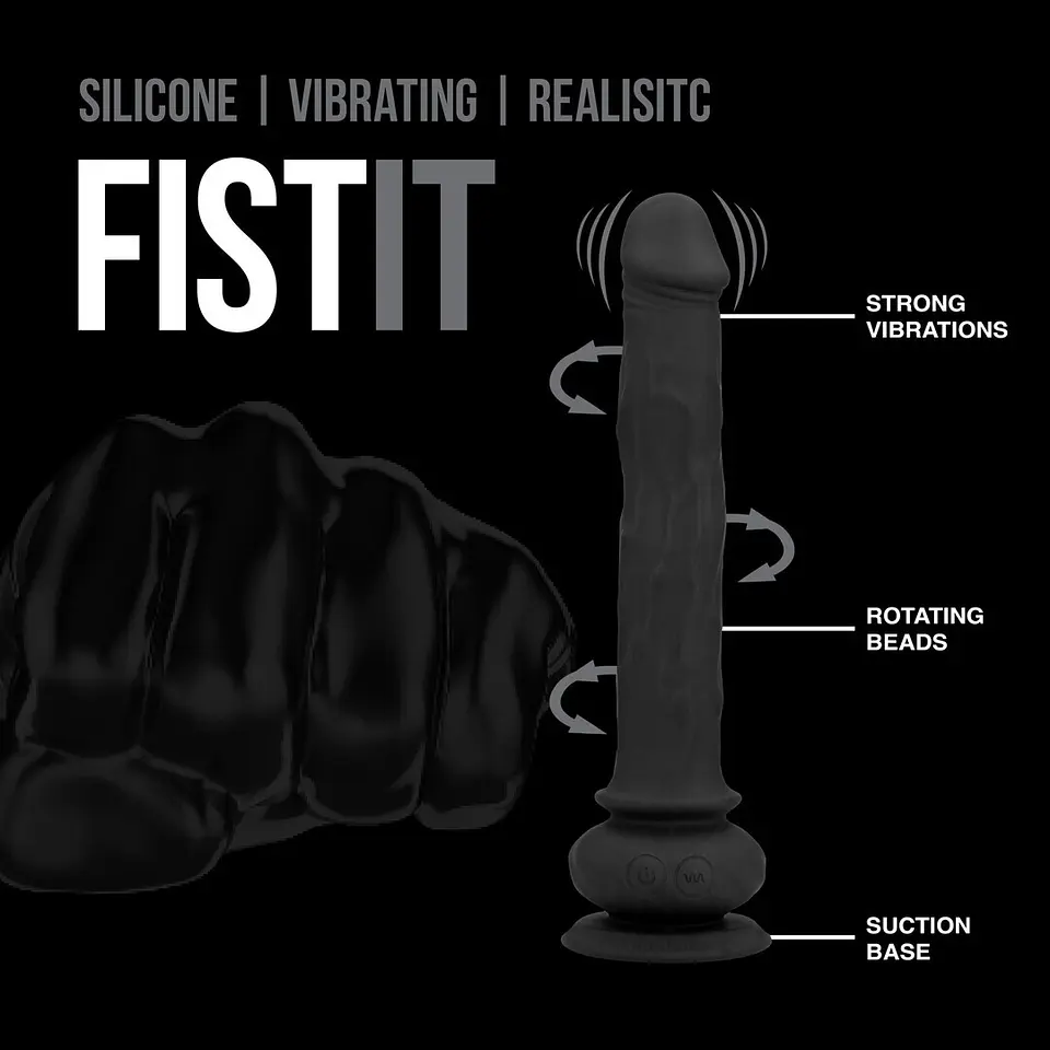 Vibrador Realistic Wave Rider Fist It 1