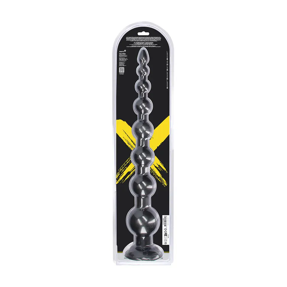 Plug Anal Dominant Drill 55,5 CM Preto Ouch! 3