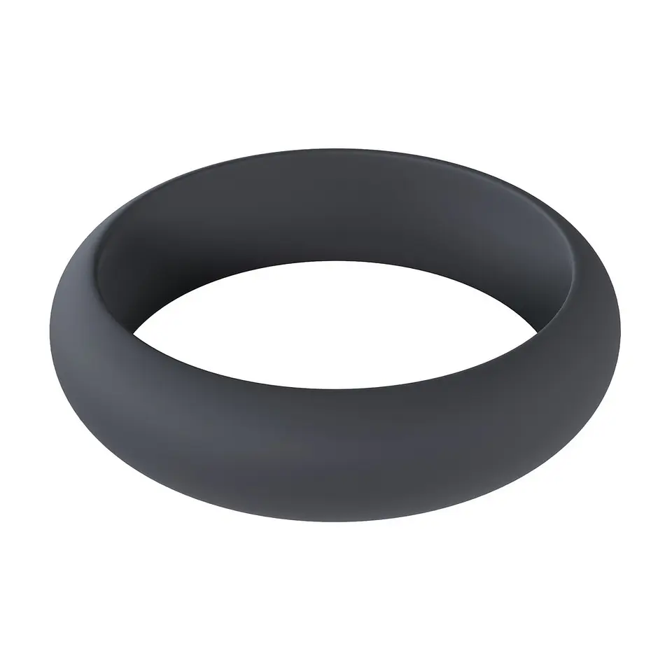 Anel para o Pénis em Silicone Wide o XXL 55mm Preto Levelz 1