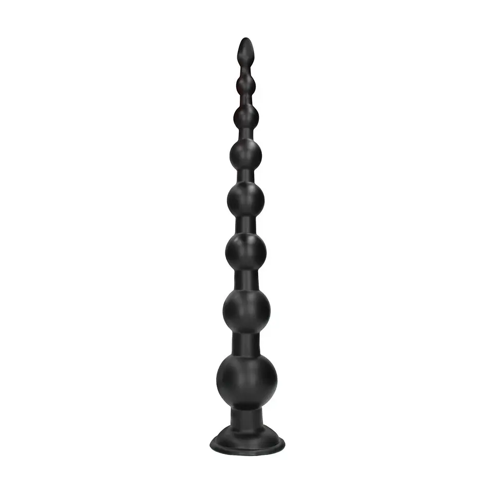 Plug Anal Dominant Drill 55,5 CM Preto Ouch! 4
