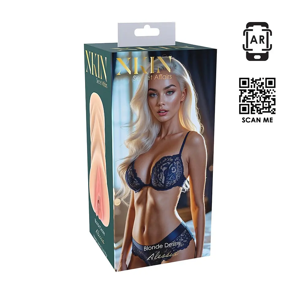 Masturbador Secret Affairs Blonde Desire Alessia TPE Medium 199g Flesh Xkin 2