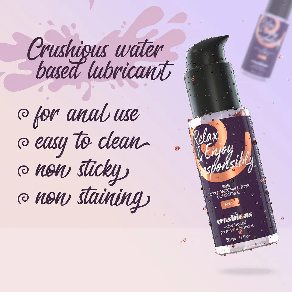 Lubrificante para Uso Anal 50 ML Crushious 4