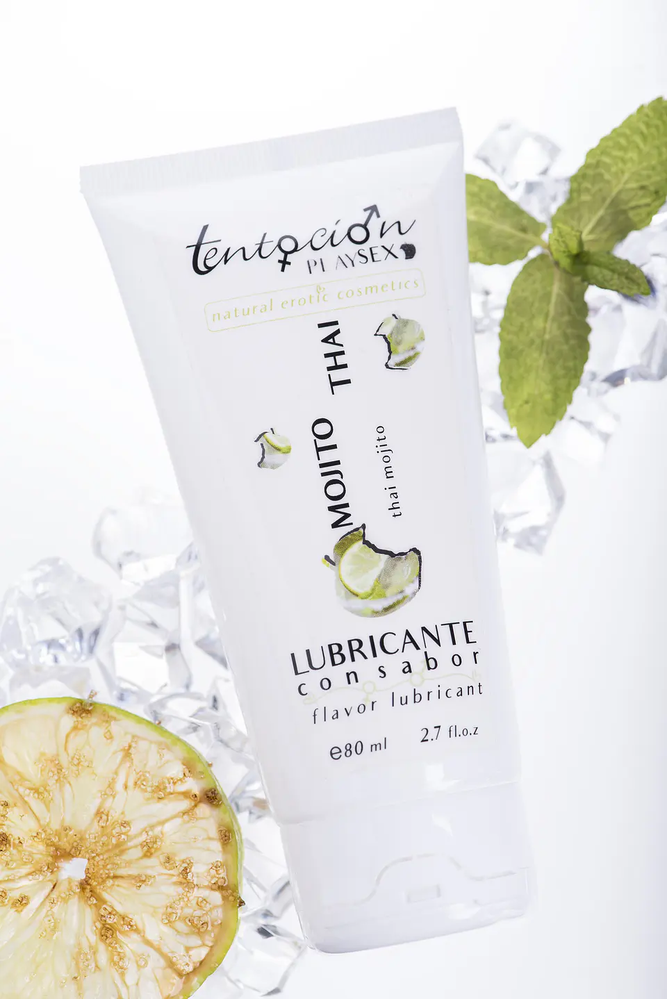 Lubrificante com Sabor a Mojito Thai 80ml Tentación Play Sex 2