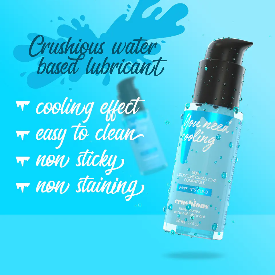 Lubrificante com Efeito Frio 50 ML Crushious 3