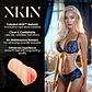 Masturbador Secret Affairs Blonde Desire Alessia TPE Medium 199g Flesh Xkin - Thumbnail 4