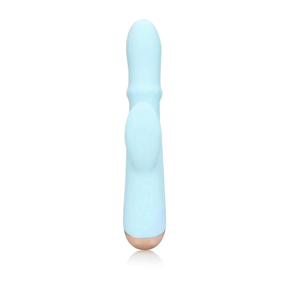 Vibrador Pulse Wave and Up-And-Down Moving Ring Arctic Blue Loveline 5