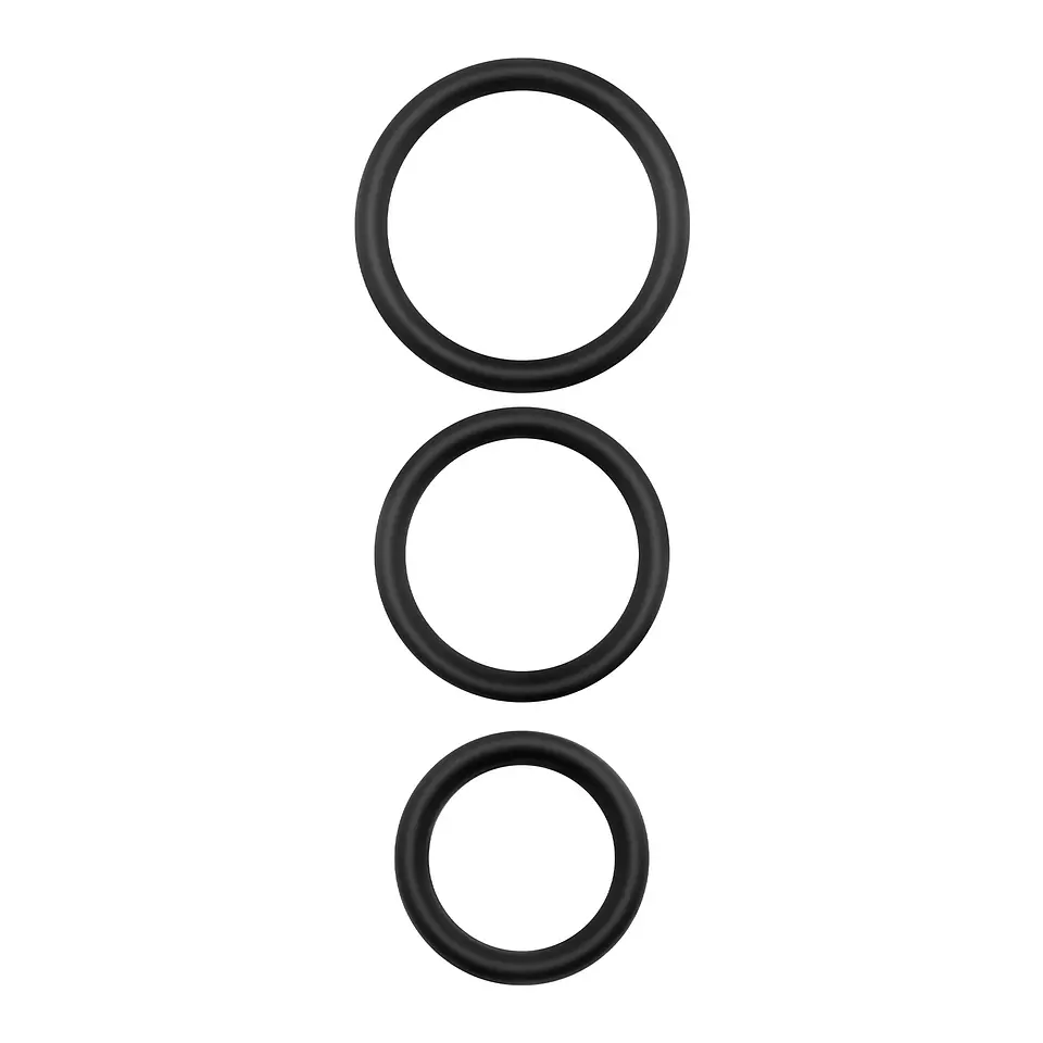 Bandoleros Conjunto de Anéis de Silicone para o Pénis Crushious 2