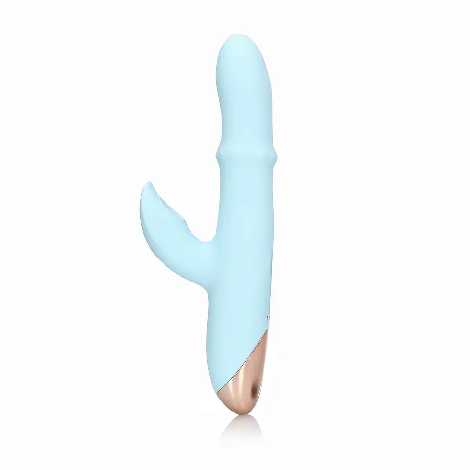 Vibrador Pulse Wave and Up-And-Down Moving Ring Arctic Blue Loveline 6