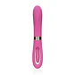 Vibrador Double-Sided Flapping and G-Spot Exuberant Pink Loveline - Thumbnail 5