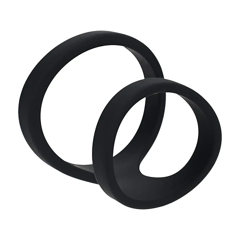Anel para o Pénis 2 Loop Preto Levelz
