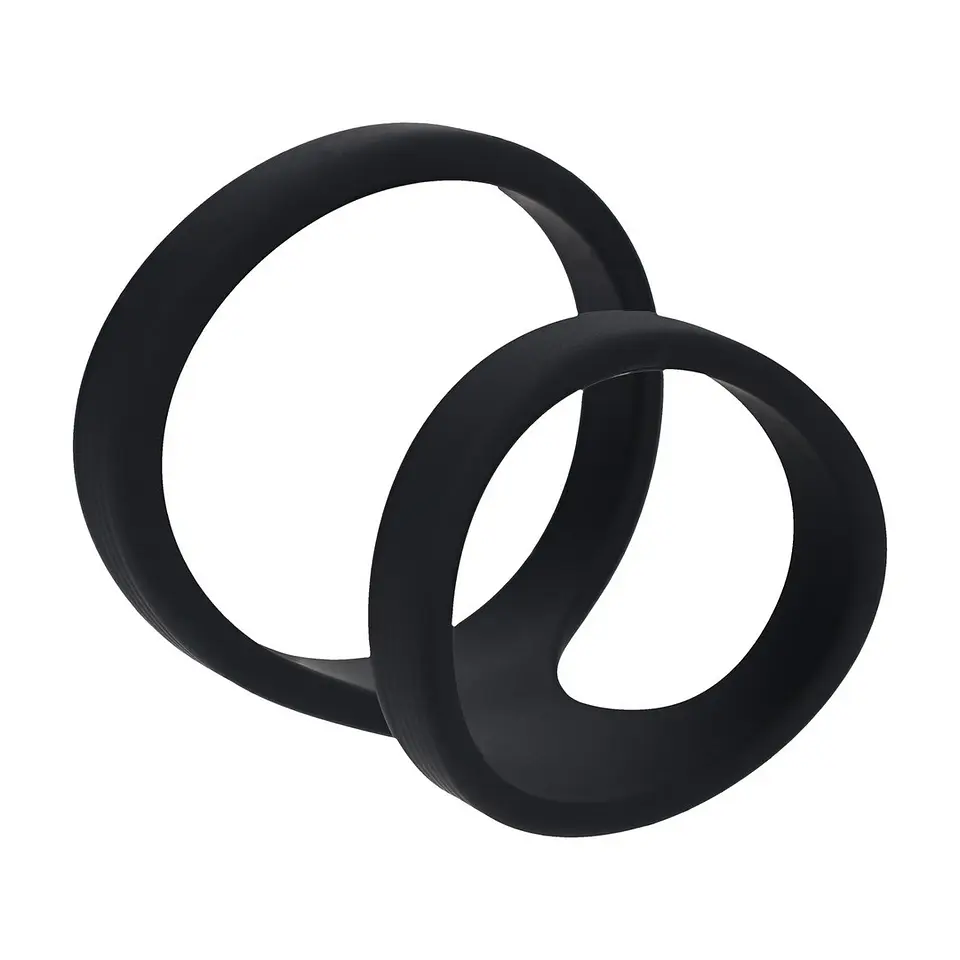 Anel para o Pénis 2 Loop Preto Levelz 1