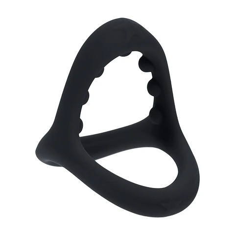 Anel para o Pénis e Testículos Soft Bead Grip Levelz
