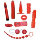 Kit Anal Red Roses Set You2toys - Thumbnail 1