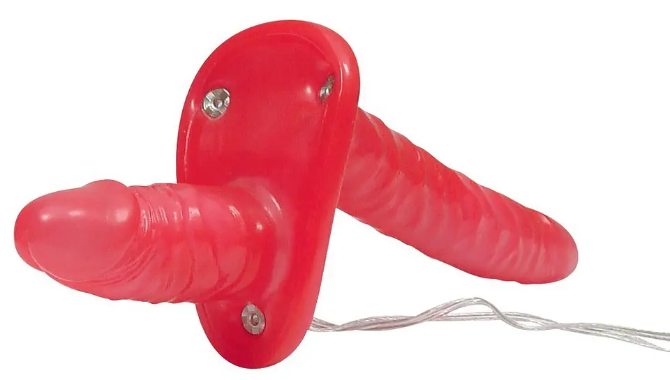 Strap-On Duplo com Vibração Bad Kitty 3