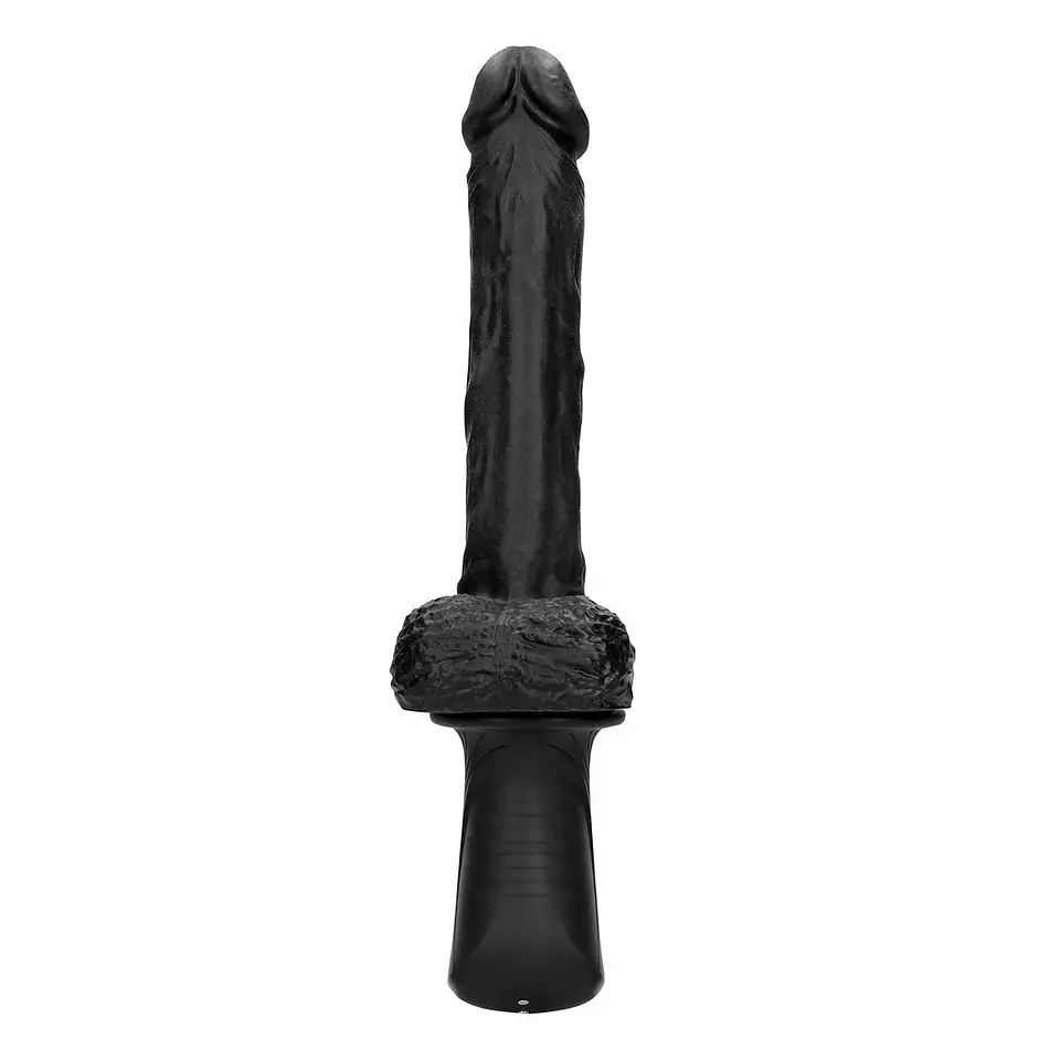 Máquina de Sexo Hand Held de Silicone Líquido Preta Ouch! 6