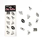 Conjunto de 10 Tatuagens Temporárias - Candy Collection Chic Tattoo Secret Play - Thumbnail 2