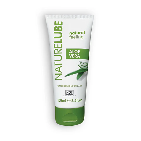 Lubrificante à Base de Água com Aloe Vera Naturelube 100ml Hot™