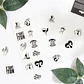 Conjunto de 10 Tatuagens Temporárias - Kinky Collection Chic Tattoo Secret Play - Thumbnail 1