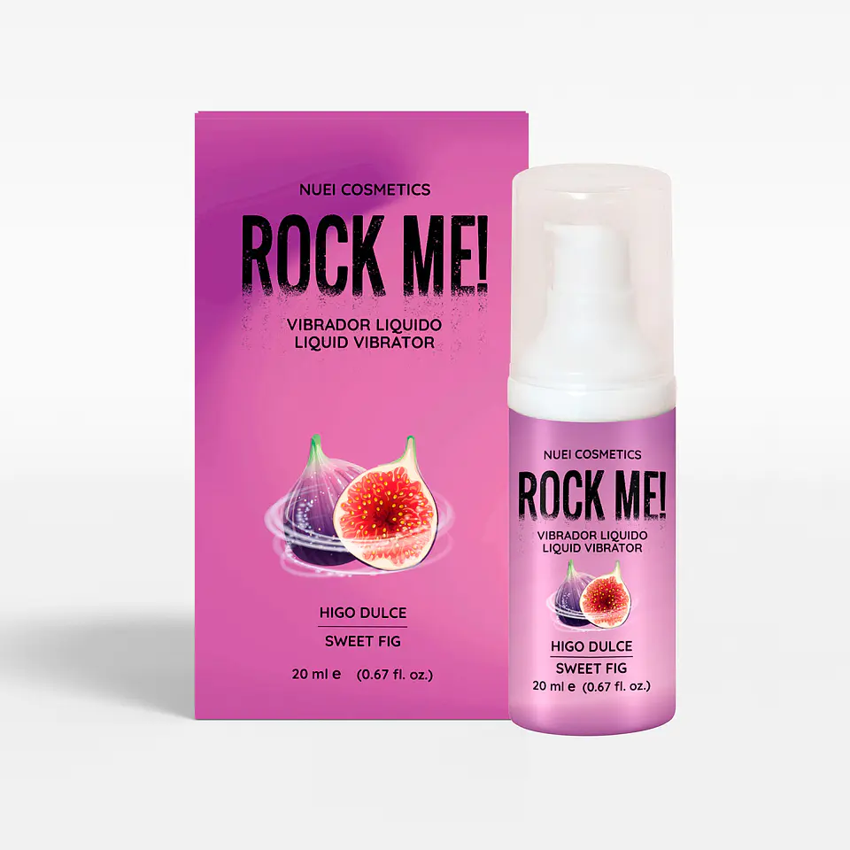 Rock Me! Vibrador Líquido Figo Doce 20ml Nuei 1