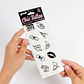 Conjunto de 10 Tatuagens Temporárias - Candy Collection Chic Tattoo Secret Play - Thumbnail 5