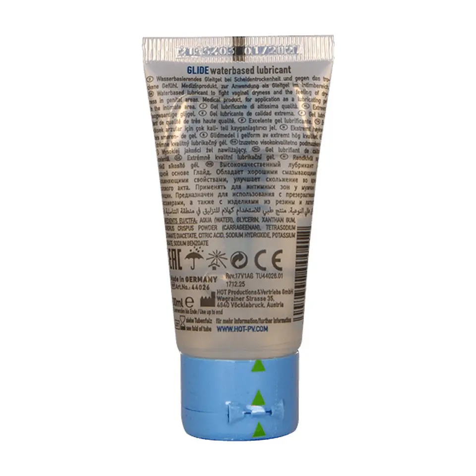 Lubrificante à Base de Água Hot™ Glide 30ml 2
