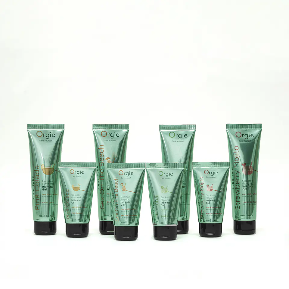 Lubrificante Lube Tube Cocktail Mojito de Morango 100ml Orgie 4