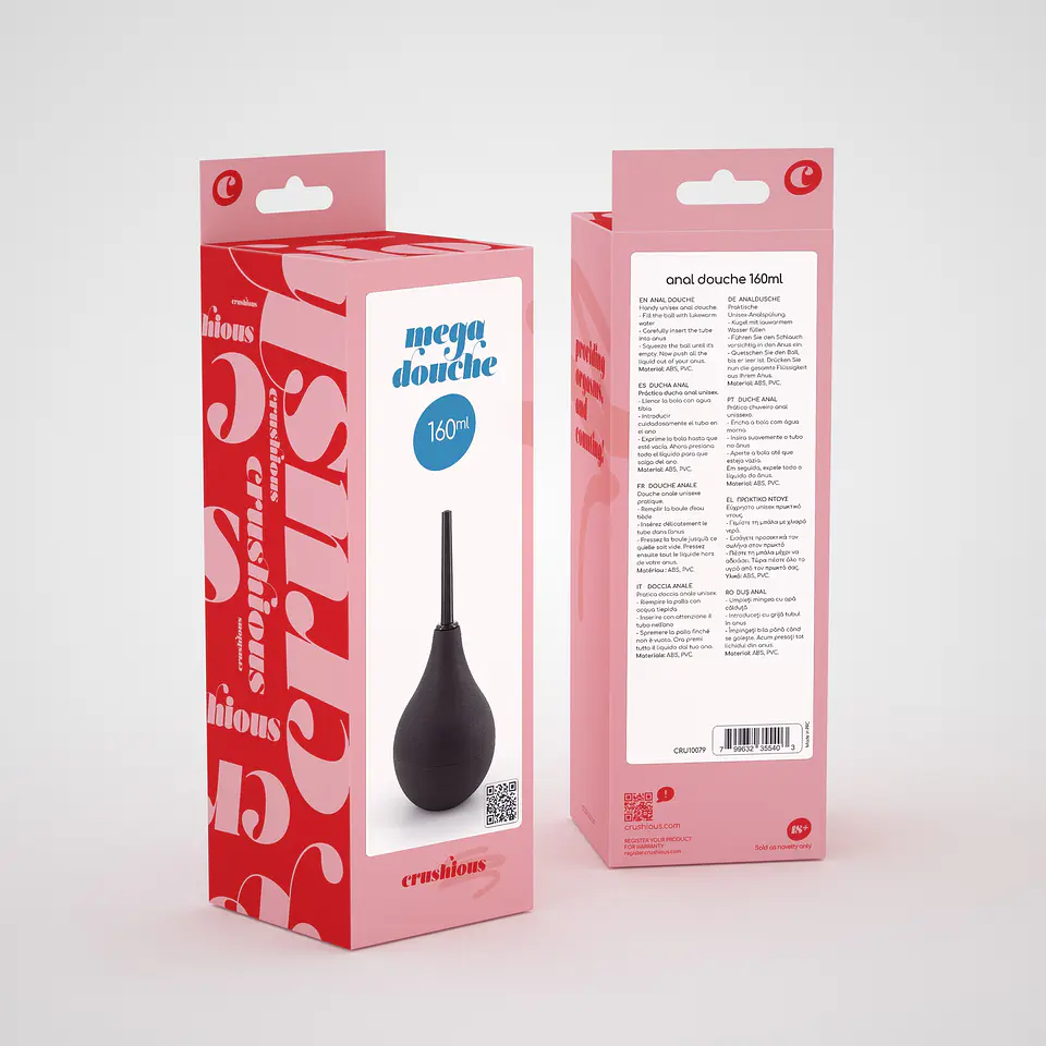 Duche Anal Mega Douche 160 ML Crushious 5