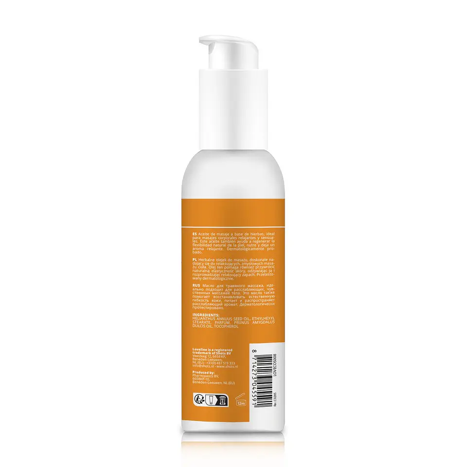 Óleo de Massagem Neutral 5.1 Fl Oz / 150 ML Loveline 2