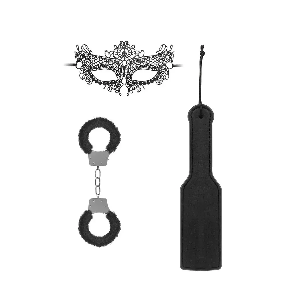 Kit Bondage Introductory Bondage Kit 3 Preto Ouch! 4