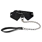 Coleira com Trela Ouch! Exclusive Collar with Leash Preta - Thumbnail 3