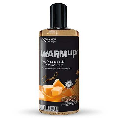 Óleo de Massagem Comestível Warmup Caramelo