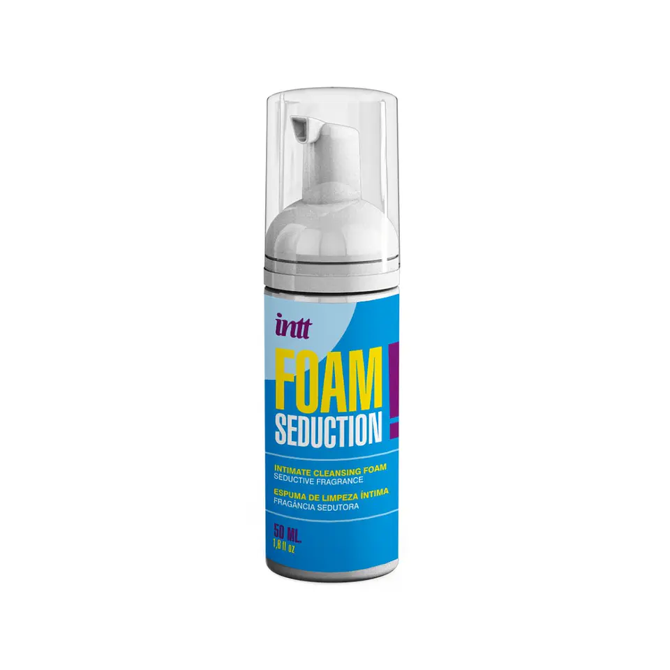 Espuma de Limpeza Íntima Foam Seduction! Intt 50ml 3