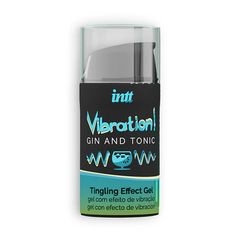 Gel com Vibração Vibration Gin e Tónica Intt 15ml
